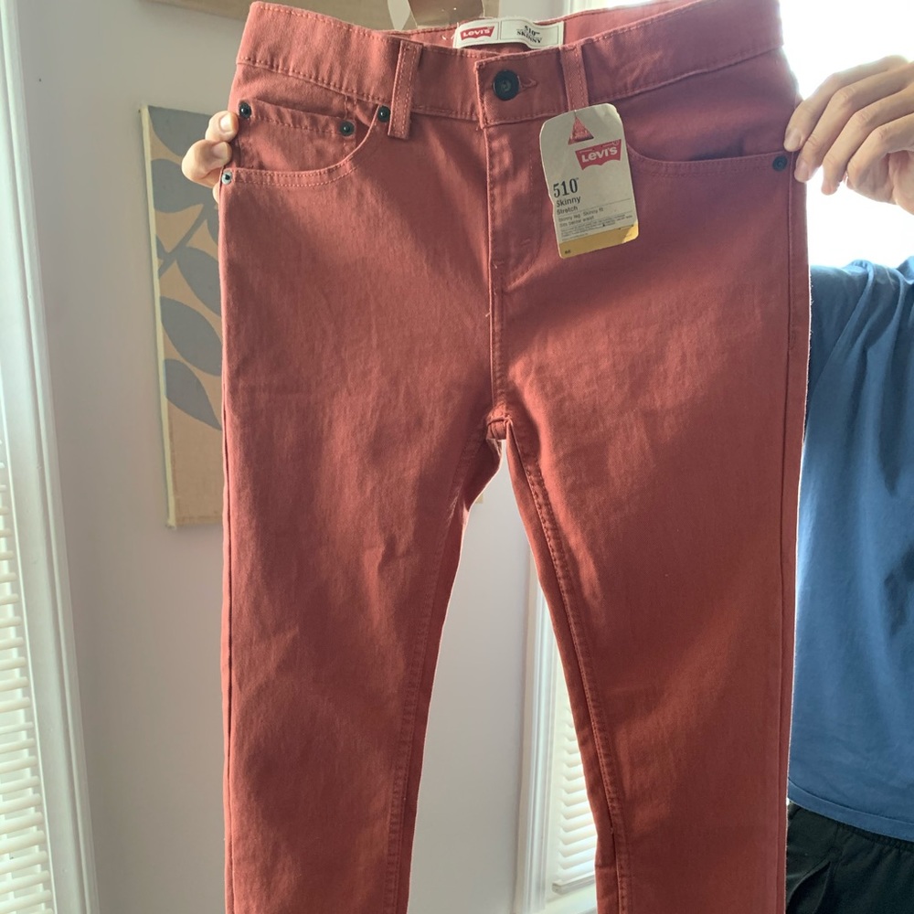 Levi’s 510 Skinny Stretch Salmon Jeans 28x28